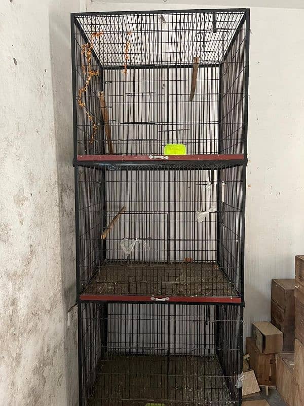 3 SEPERATE CAGES FOR BIRDS 3