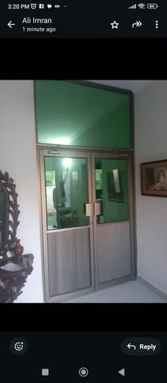 aluminium door