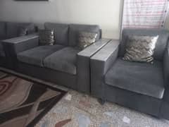 5 seater sofa set clean