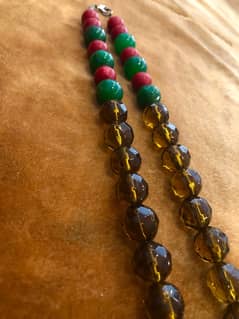 beautiful beads necklace