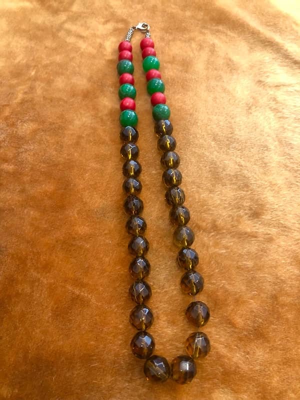 beautiful beads necklace 1