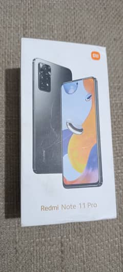 Redmi Note 11 Pro (6GB - 128GB) with Box and all accessories 10/10