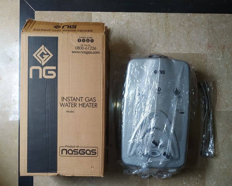 Nasgas 7-liter Instant LNG Water Geyser 1