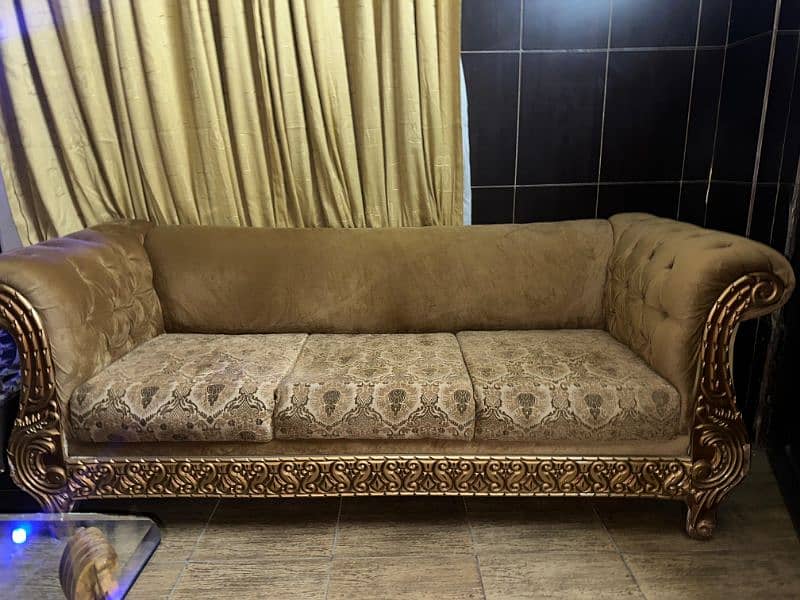 sofa set with 10/10 condition 2