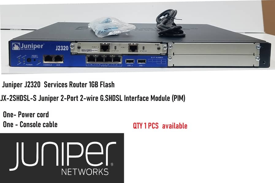 Juniper J2320 Router Firewall Appliance 0