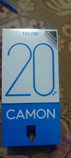 Tecno camon 20 pro 8/256 Full packing 9.5/10 condition