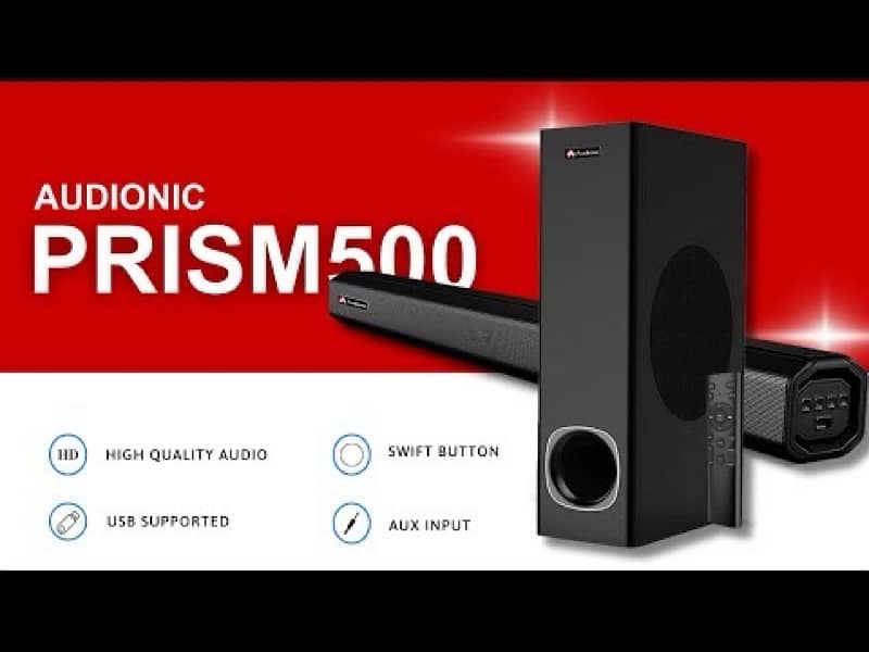 audionic Prism 500 soundbar 0