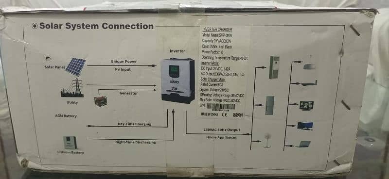 Sako hybrid solar inverter 3kva (0304/49/39/900) 2