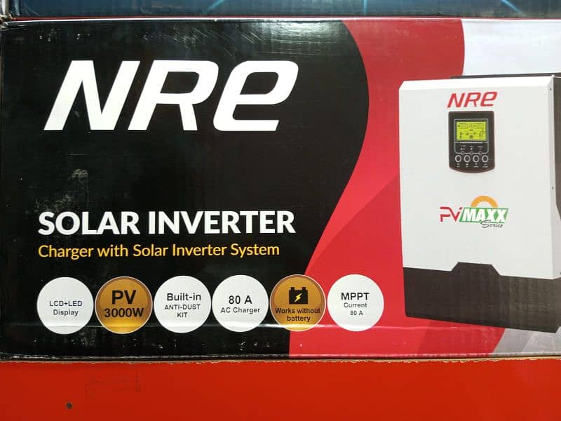 3 KVA solar inverter work without battery NER 3 year warranty 1