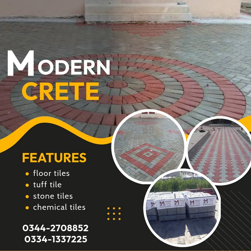 Paver, Tuff tile , kerbstone , paver blocks, 03341337225 6