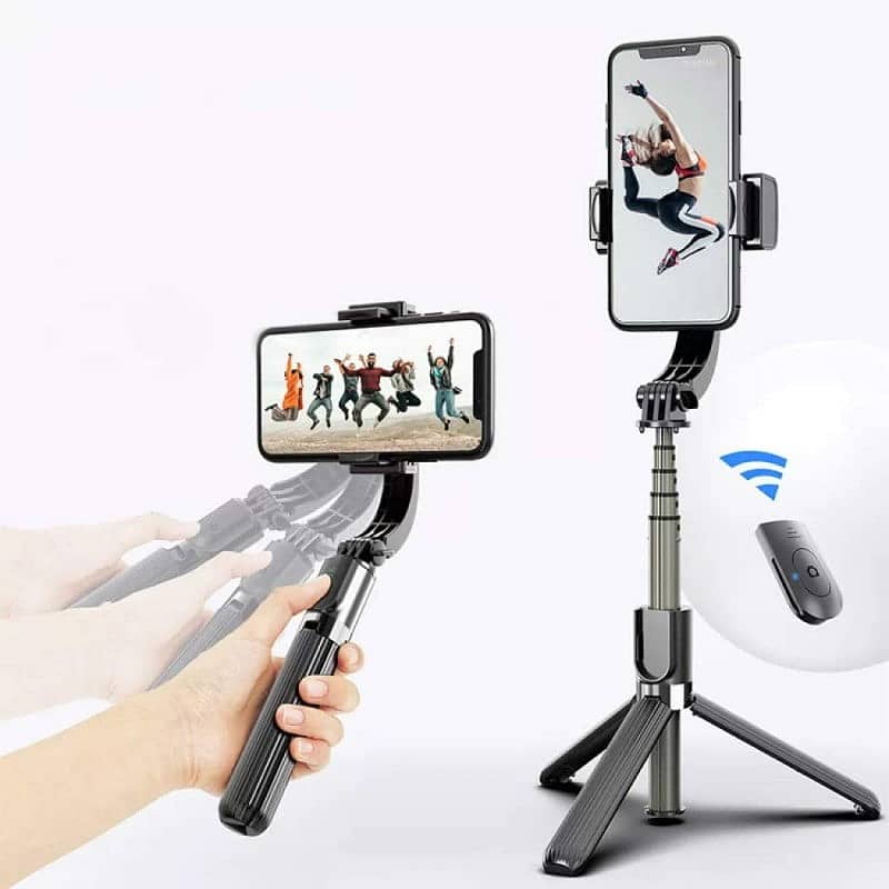 GIMBAL L08 Stabilizer Bluetooth Selfie Stick Tripod 2