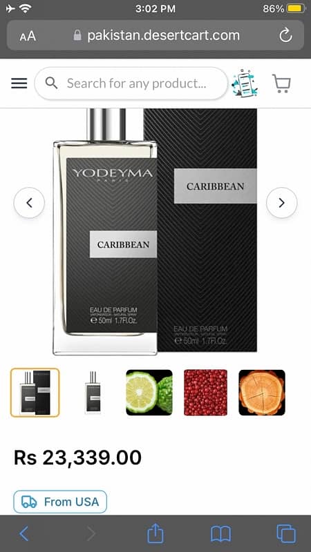 “ Yodeyma Paris “ French Perfume For Men. 1