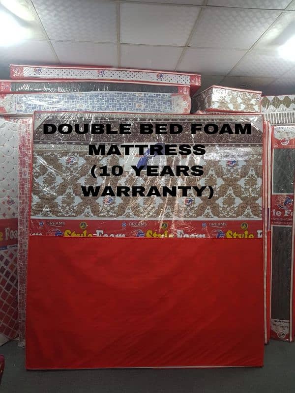 SINGLE / DOUBLE BED MATTRESS ( LIFETIME WARRANTY) 2