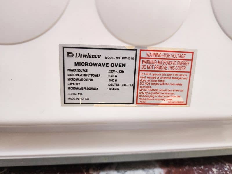 Dawlence Microwave 3