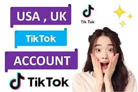 500rs ma Uk Tiktok account 0