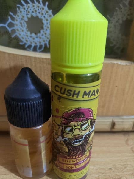 CushMen and mango ice branded vape flaver 0