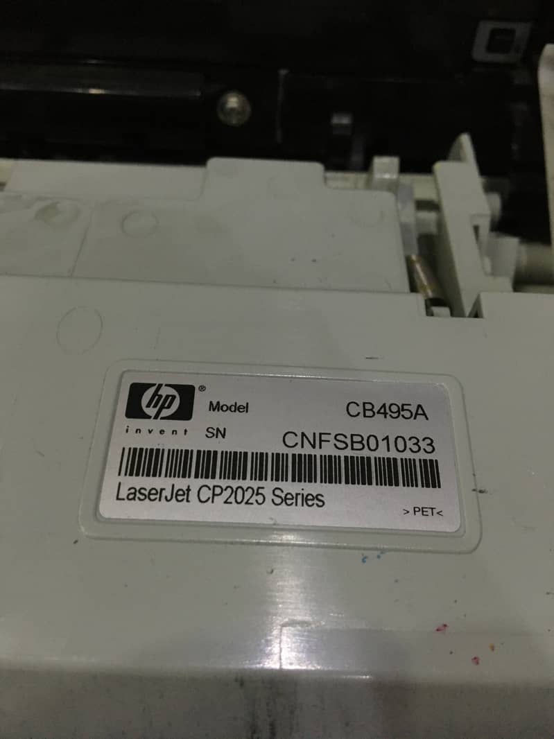 Laser Jet CP2025 HP SERIES 6