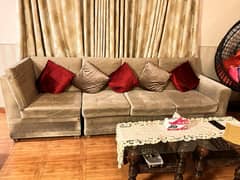 Comfortable 5 seater sofa set