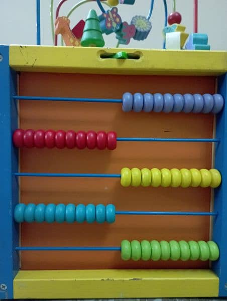 Wooden Activity + Storage Box for kids 1