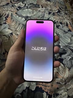 IPHONE 14 PRO MAX HK DUAL PHYSICAL 256Gb Non PTA DEEP PURPLE 89 health