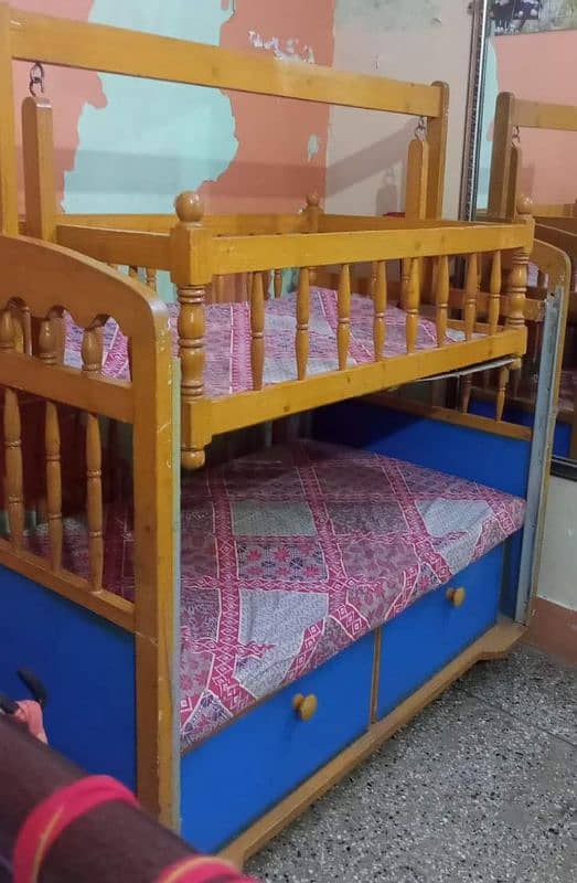 Baby wooden cot 1