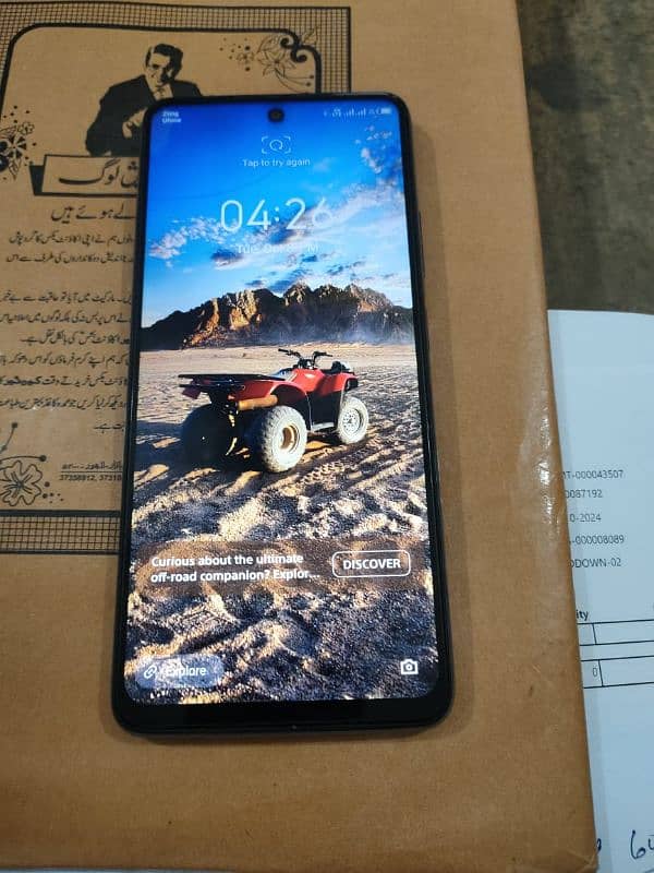 Infinix not 10 pro back side pr nishan ha 3