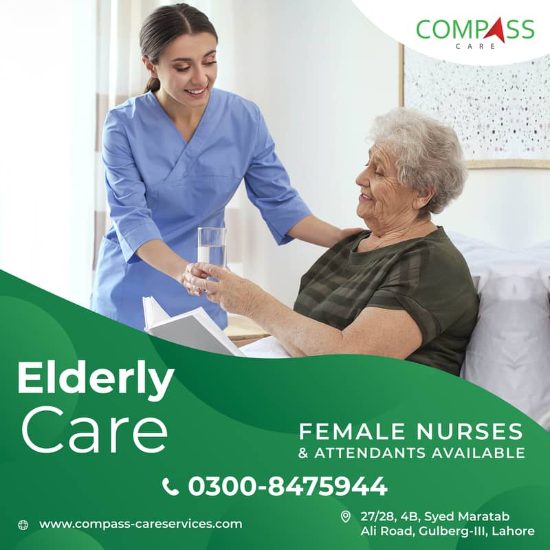 Home Nursing Care - Patient attendant/Care Taker/Male/Female Nurses 7