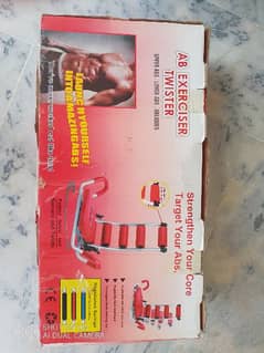 ab twister & fitness kit for urgent sale in KDA kohat