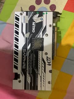 rx 470 sapphire nirto with no display