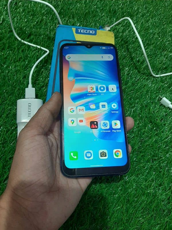 Tecno Spark 6 Go 64gb with box and original charger 3