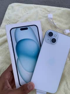 IPhone 15 plus 128GB JV with box 100% BH 57 cycle