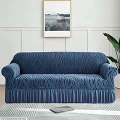 3 seater polyester texture sofa cover