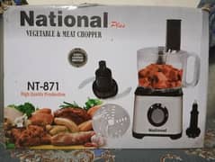 National Vegetable & Meat chopper