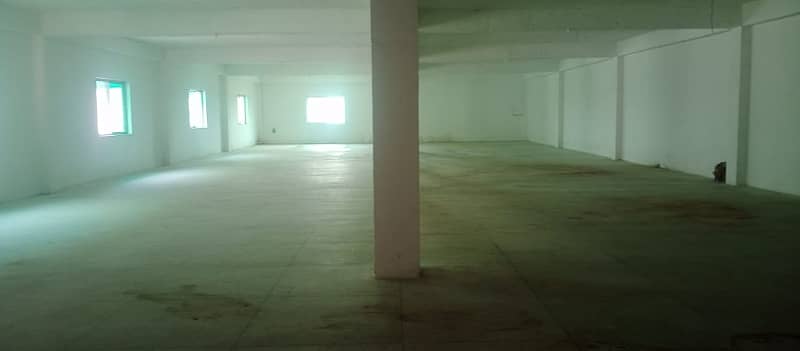 2 Kanal double story brand new factory available for rent. 13