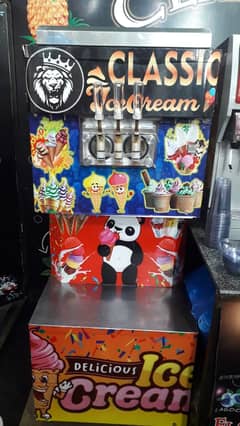 ice cream machine with air pump 0