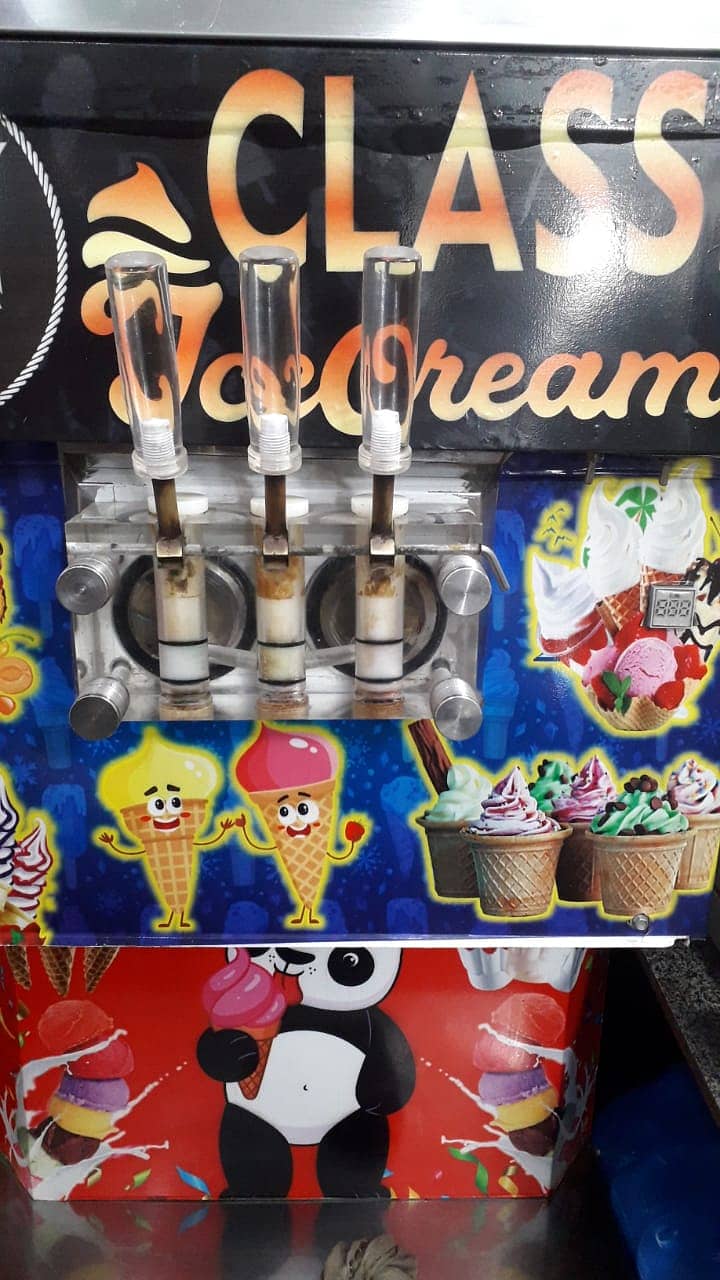 ice cream machine with air pump 2