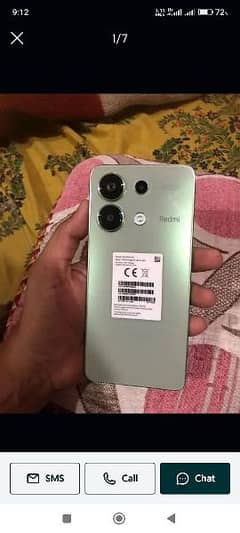 Redmi note 13hai 8-128 for sale condition 10 by 10 hai exchange ho 0