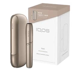 IQOS 3 DUO TOBACCO HEATING SYSTEM – BRILLIANT GOLD