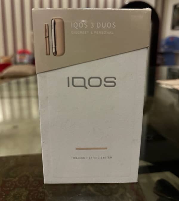 IQOS 3 DUO TOBACCO HEATING SYSTEM – BRILLIANT GOLD 2