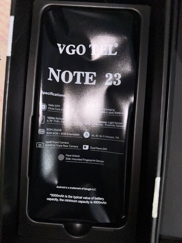 VGO TEL NOTE 23 3