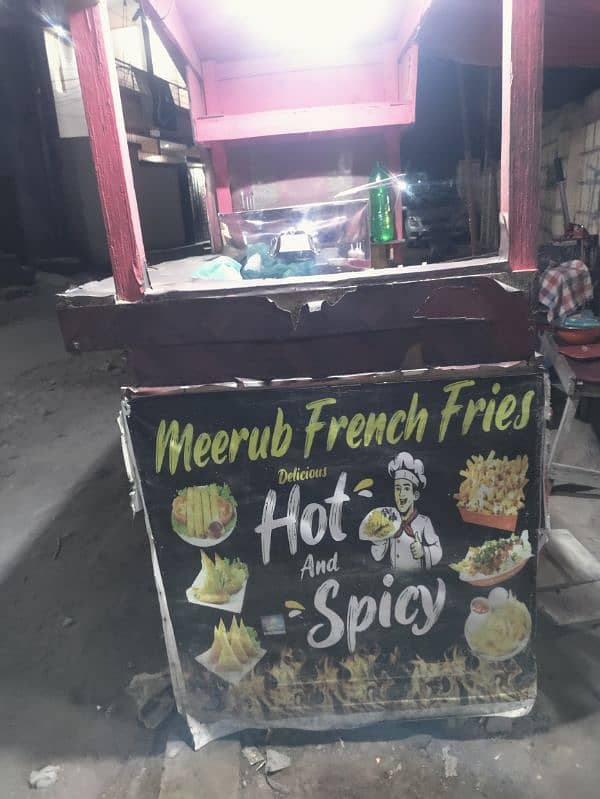 french fries counter 3