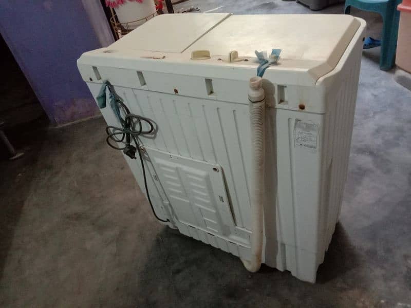 Haier washing machine double 1