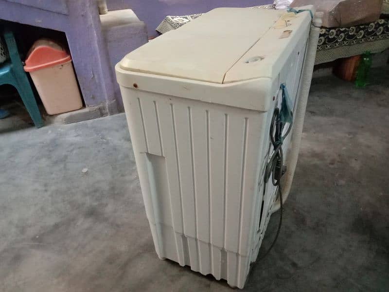 Haier washing machine double 3