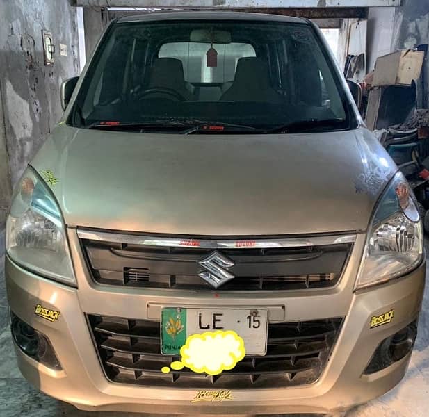 Suzuki Wagon R VXL 2015 1st owner 0