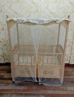 Imported Wooden Baby Cot