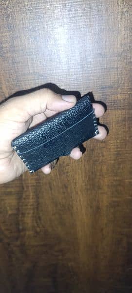 handmade original leather wallet, card holder 1