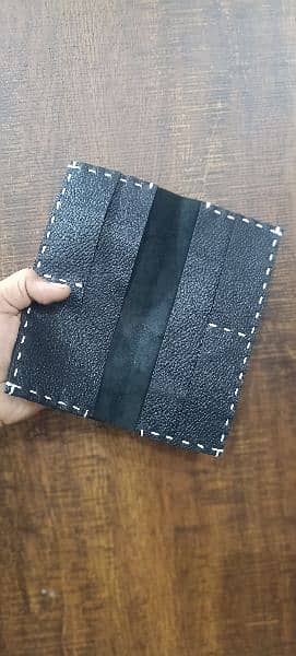 handmade original leather wallet, card holder 3