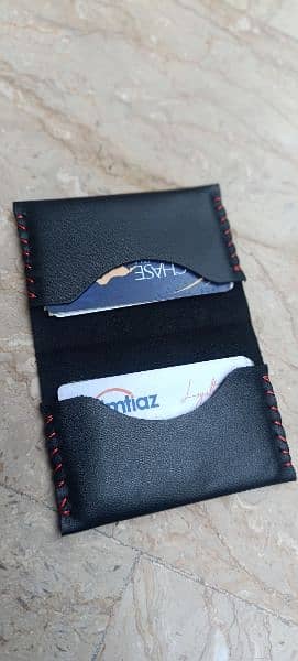 handmade original leather wallet, card holder 6