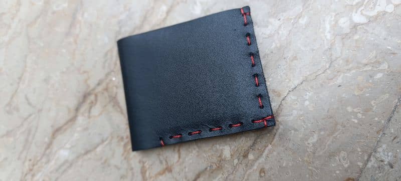 handmade original leather wallet, card holder 12