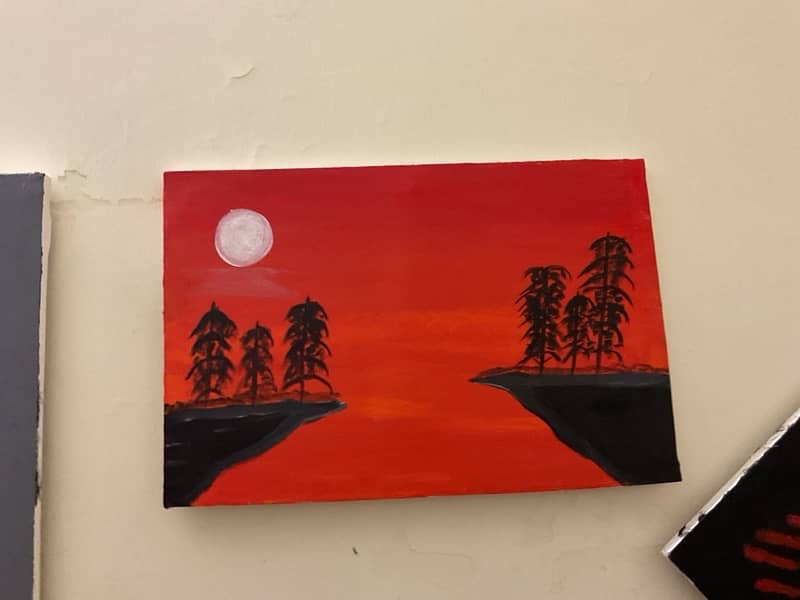 Sunset Painting for Home Decor delivery available 0